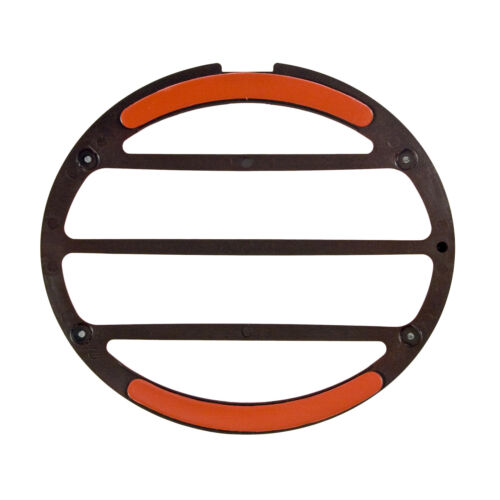 C6 Corvette 4pc Rear Tail Light Grille Covers - Switchblade Silver 17 GAN WA636R