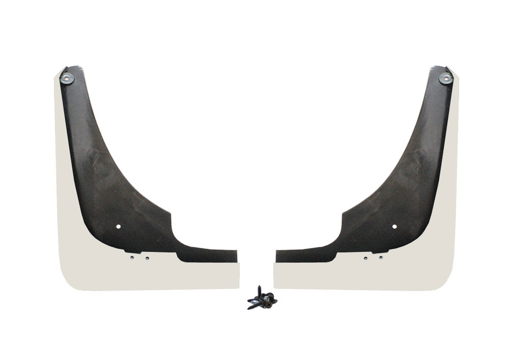 1997-2004 C5 Corvette Front 2pc Painted Splash Guards Pair Speedway White 40U