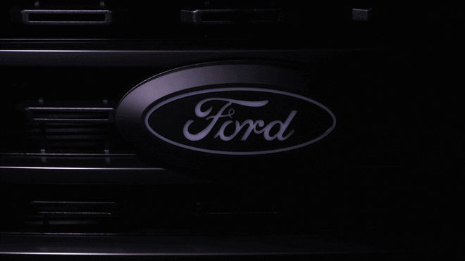 2025-2026 Ford Super Duty w/ Camera Putco 92804 Front Grille Light Up LED Emblem