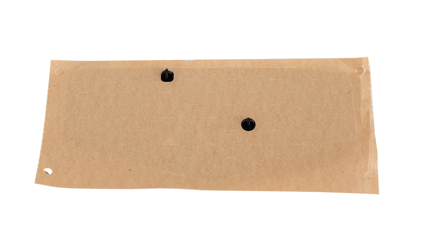 2025 Ford Mustang GT OEM SR3Z-16228-A 60th Anniversary 5.0 Fender Emblem - Black & Red