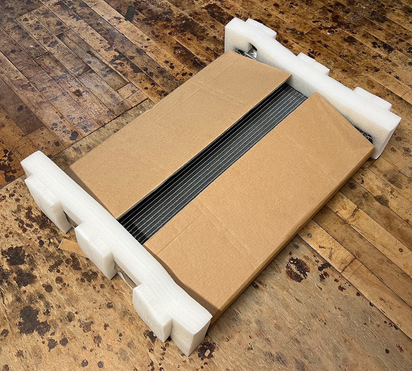 1979-1993 Ford Mustang 5.0L V8 2-Row 24" Aluminum Tig Welded Radiator w/ Cap