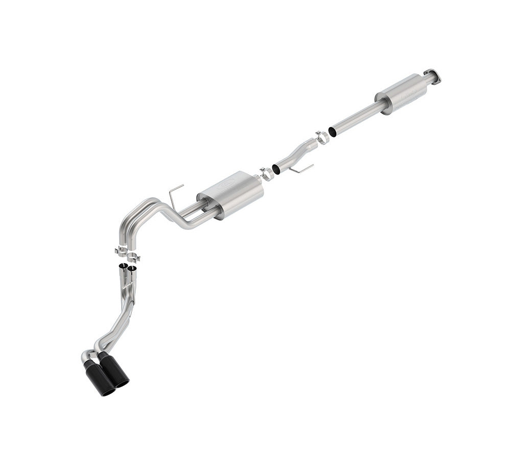 2015-2020 F-150 2.7 3.5 5.0 Ford Performance Cat-Back Sport Dual Side Exit Exhaust System w/ Black TIps