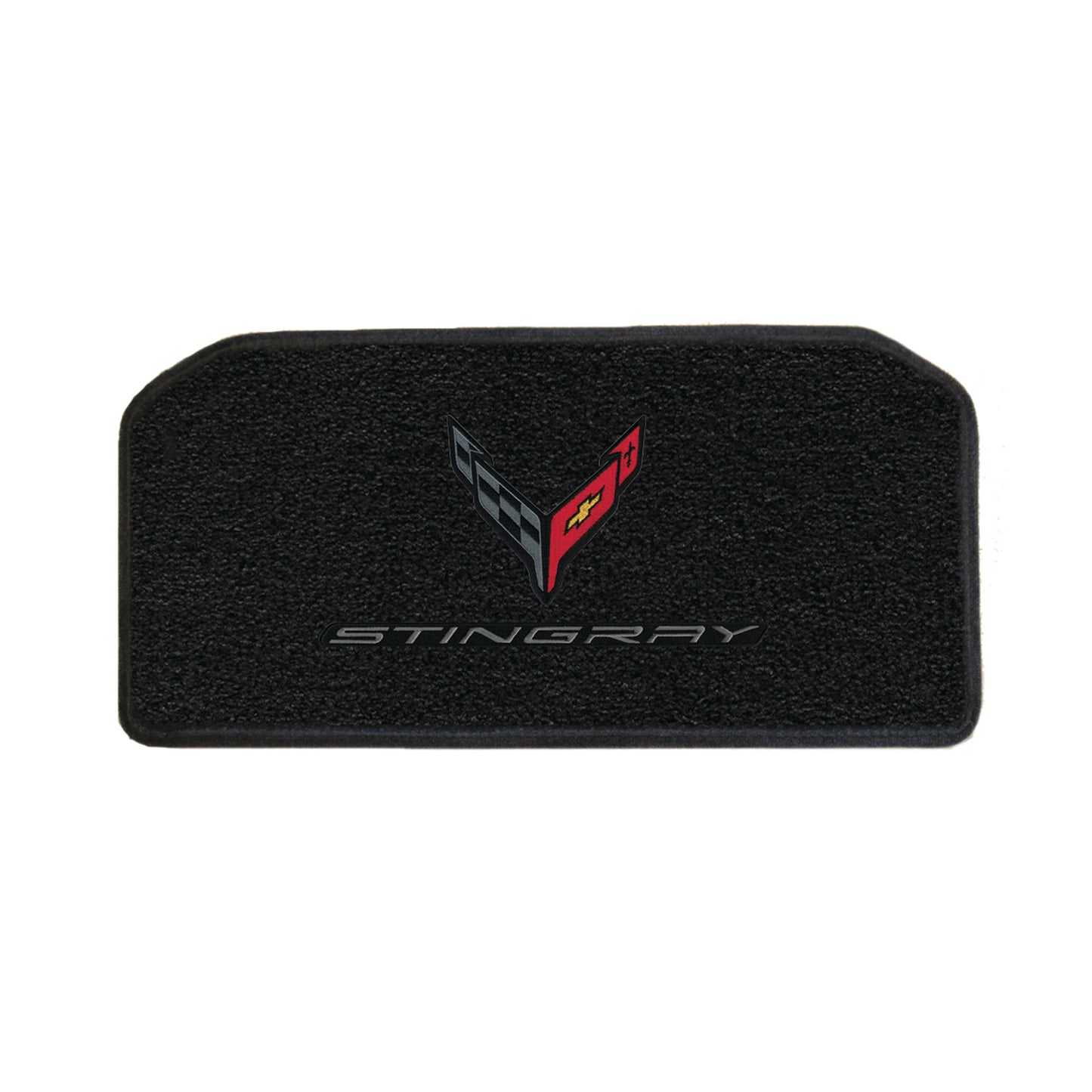 2020-2023 C8 Ultimat Front Trunk Mat w/ Black Stingray Crossed Flags Logo