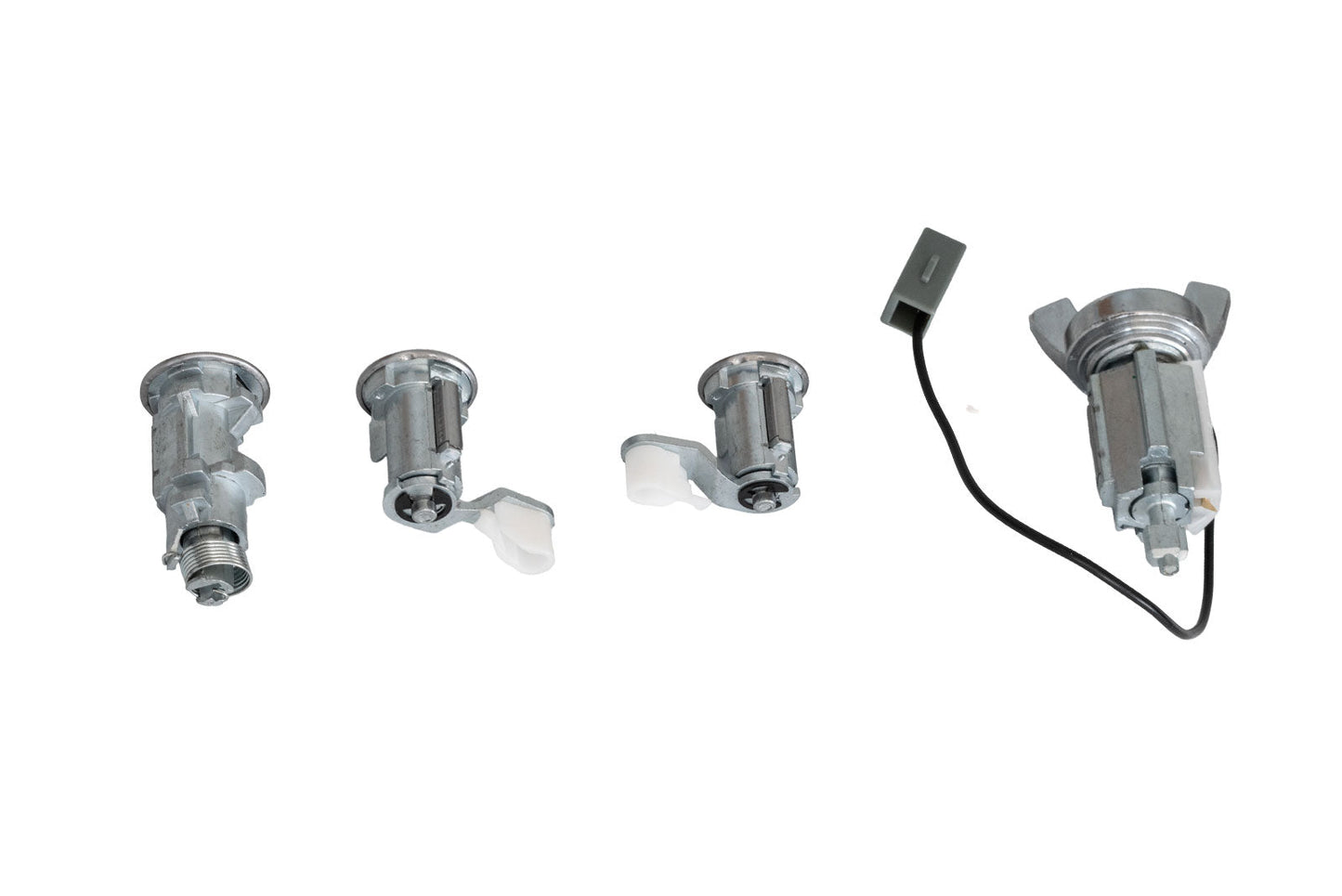 1987-1993 Ford Mustang One-Key Ignition Door Trunk & Glove Box Lock Cylinders 5pc Set