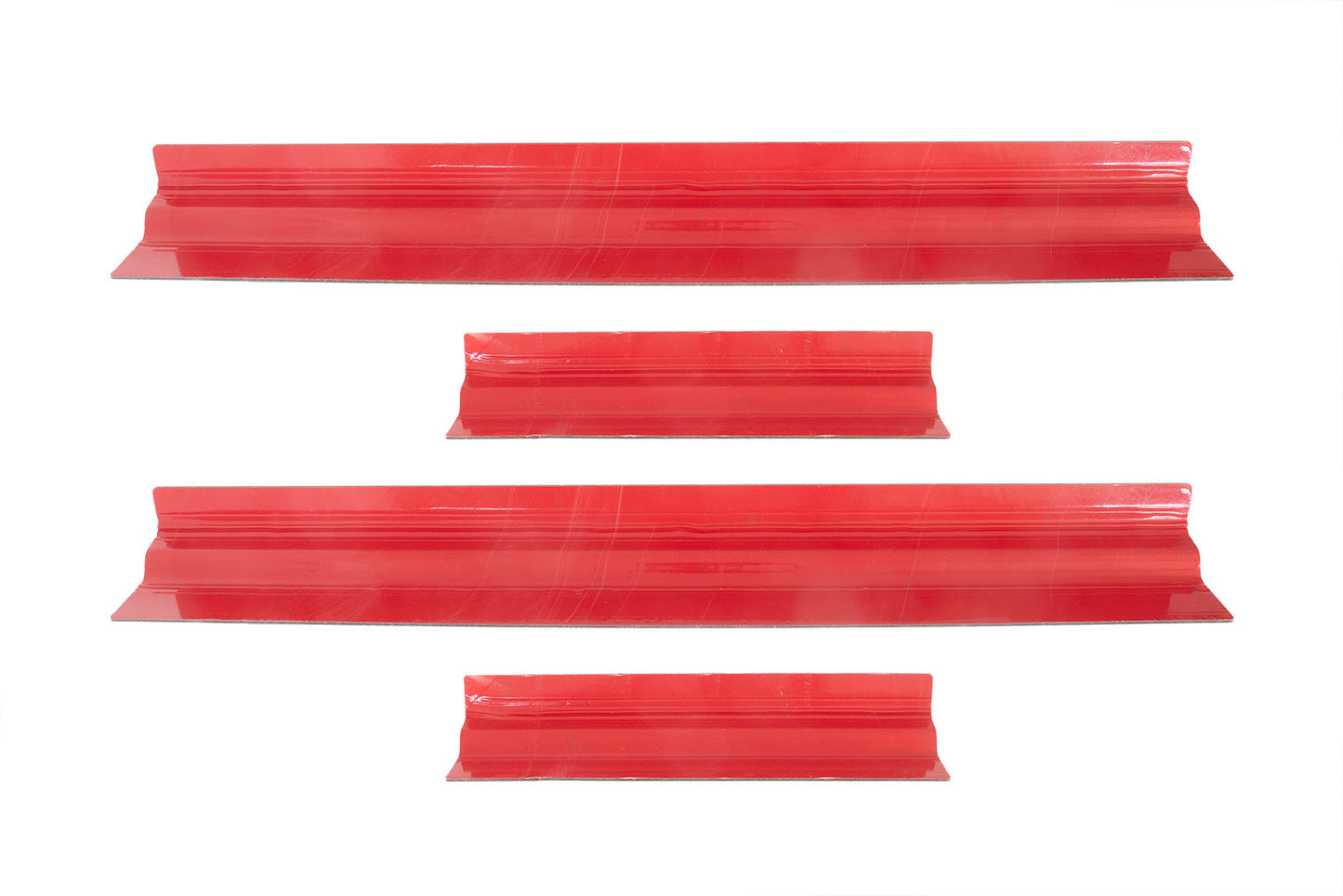 2021-2025 Ford F150 SuperCrew OEM Polished Stainless 4pc Door Step Sill Plates