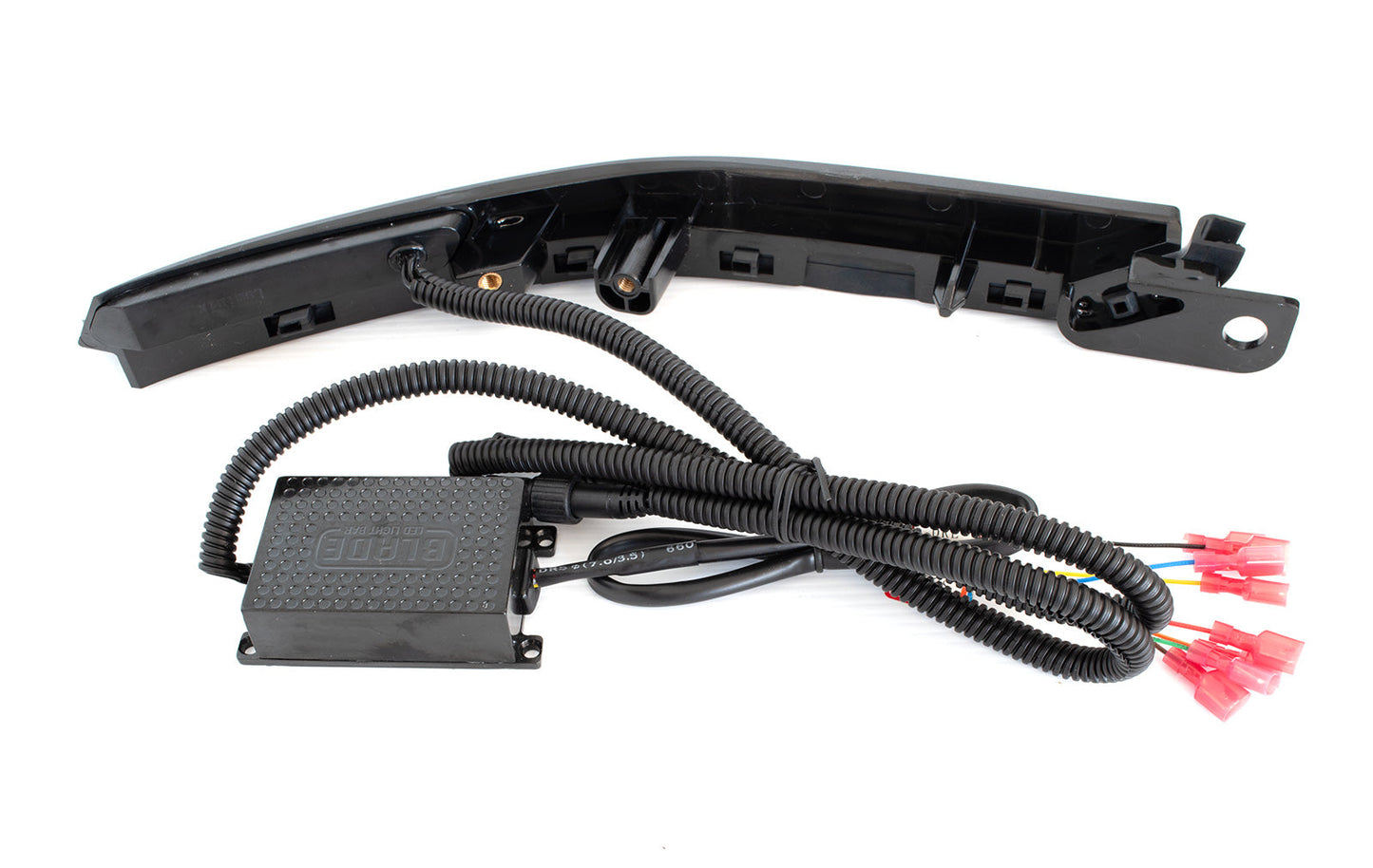 2021-2025 Ford Bronco White & Amber LED Hood DRL Running Turn Signal Lights Pair