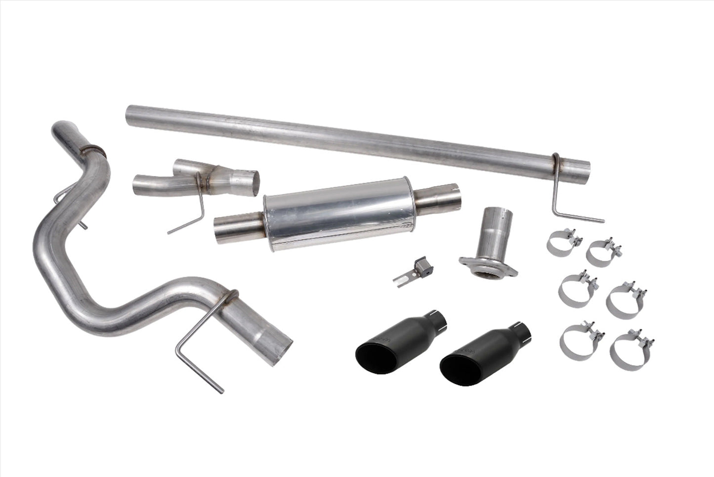 2021-2024 Ford F-150 5.0 V8 Roush 422266 Cat-Back Side Exit Exhaust System Kit
