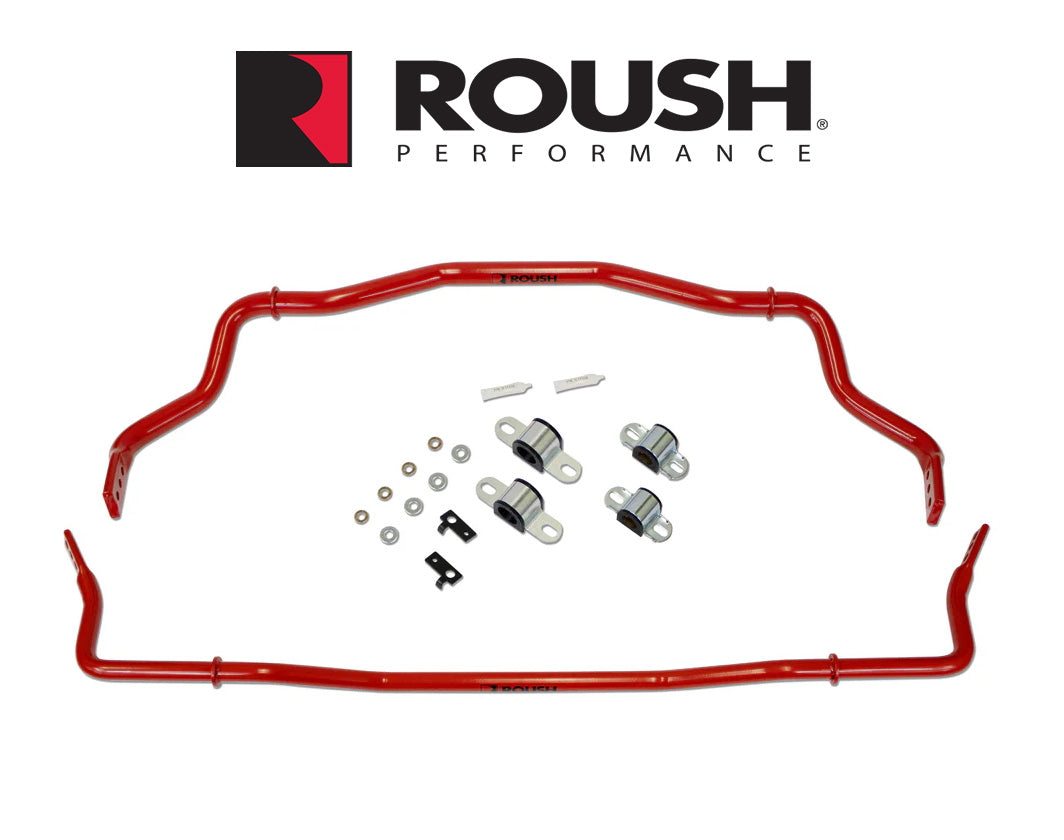 2015-2025 Mustang Roush 422340 Front & Rear Adjustable Sway Bars
