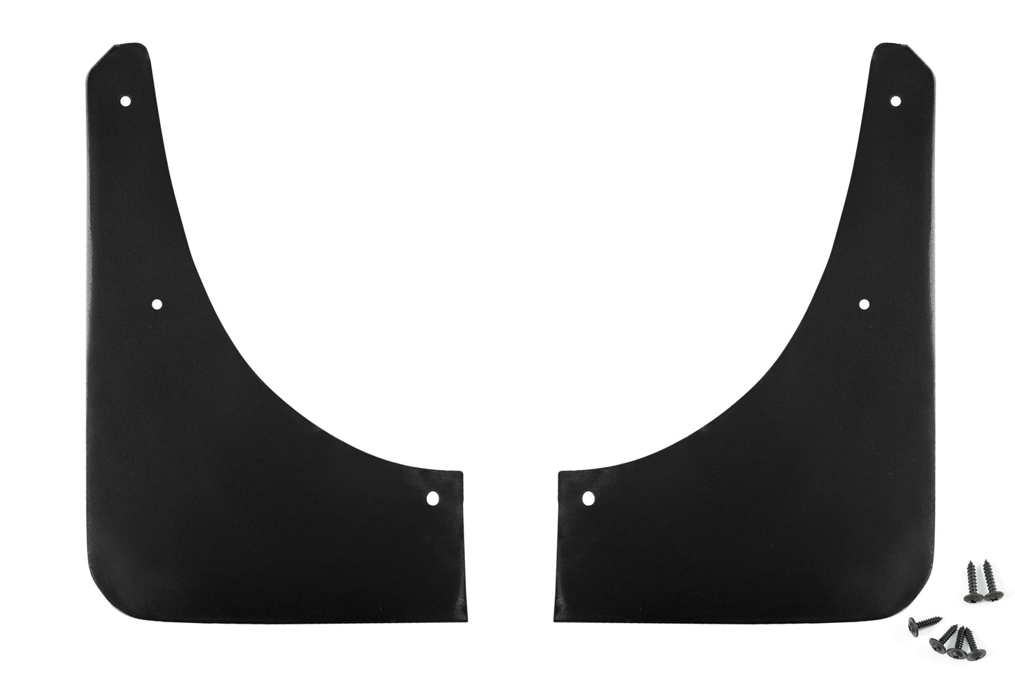 C5 Corvette 2pc Rear Splash Guard Mud Flaps - Medium Spiral Gray 88 88U WA812K