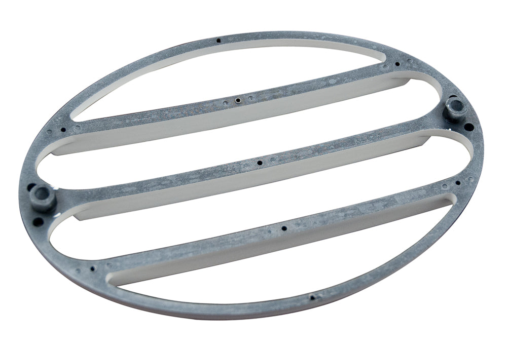 C5 Corvette 4pc Painted Tail Light Cover Grilles - Pewter Gray 11 11U WA382E