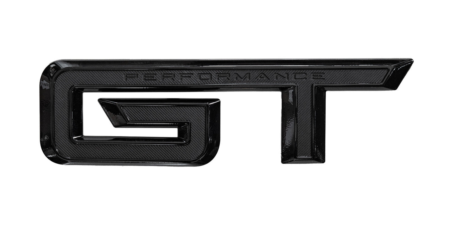 2024-2025 Ford Mustang GT OEM PR3Z-6342528-G 6.5" Rear Deck Lid Emblem - Gloss Black