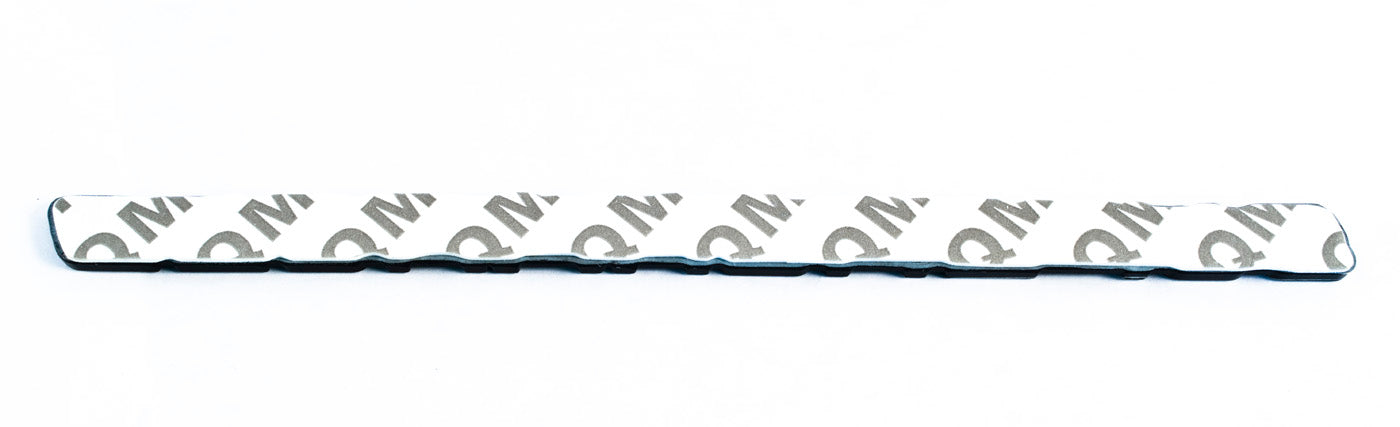 Ford Mustang Cobra Supercharged Silver Metal Emblems 7 3/8" x 1/2" - Pair LH RH