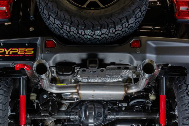 2018-2020 Jeep JL Pypes SJJ24S Dual Exit Axle Back Exhaust System w/ 4" Tips