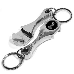 Ford Mustang Cobra & Chrome Connecting Rod Key Chain & Bottle Opener