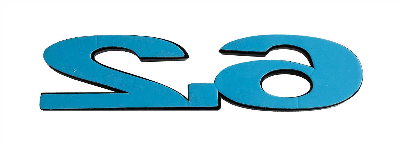 2010-2014 Ford F150 5.5" Gloss Black 6.2 Fender Tailgate Emblem