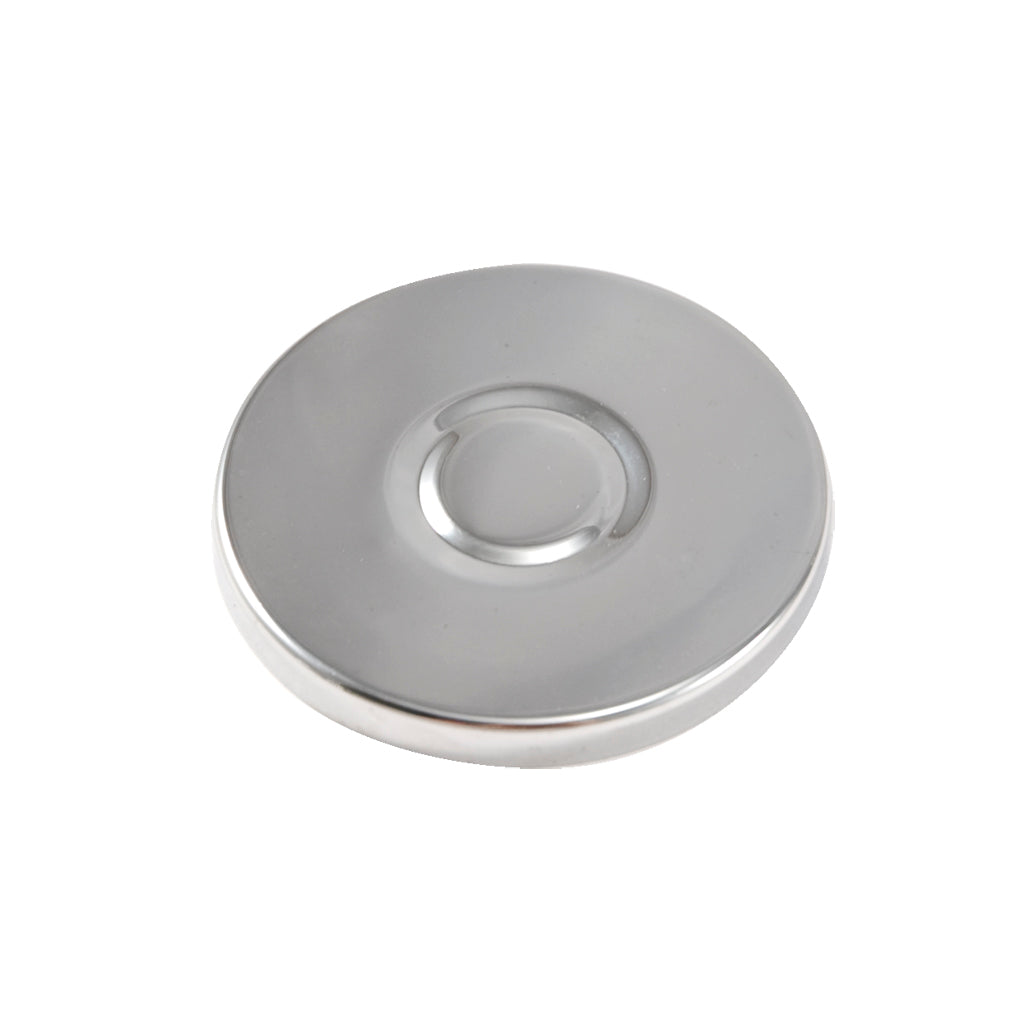 1979-1995 Ford Mustang Radiator Tank Fill Cap Metal Cover - Chrome Plated