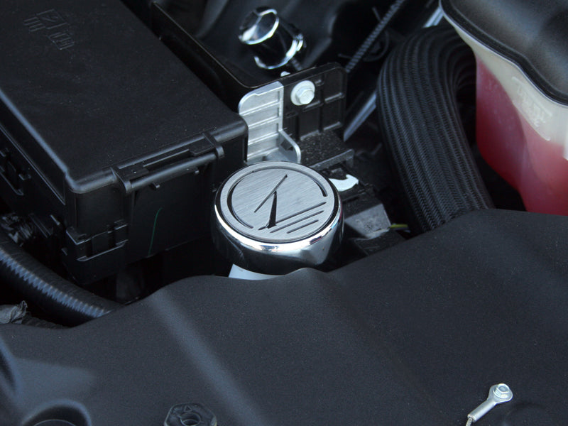 2010-2012 Mustang Automatic Trans Chrome Executive Series Fluid Cap Covers 4 pc