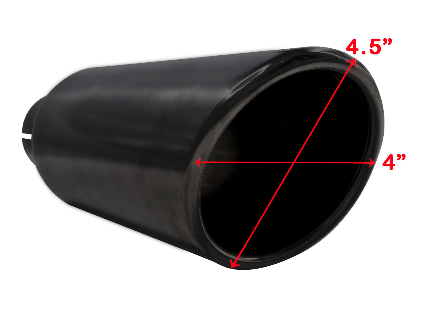 2011-2014 Ford F-150 Cat-back Performance Roush Exhaust Kit w/ Black 3.5 Tips