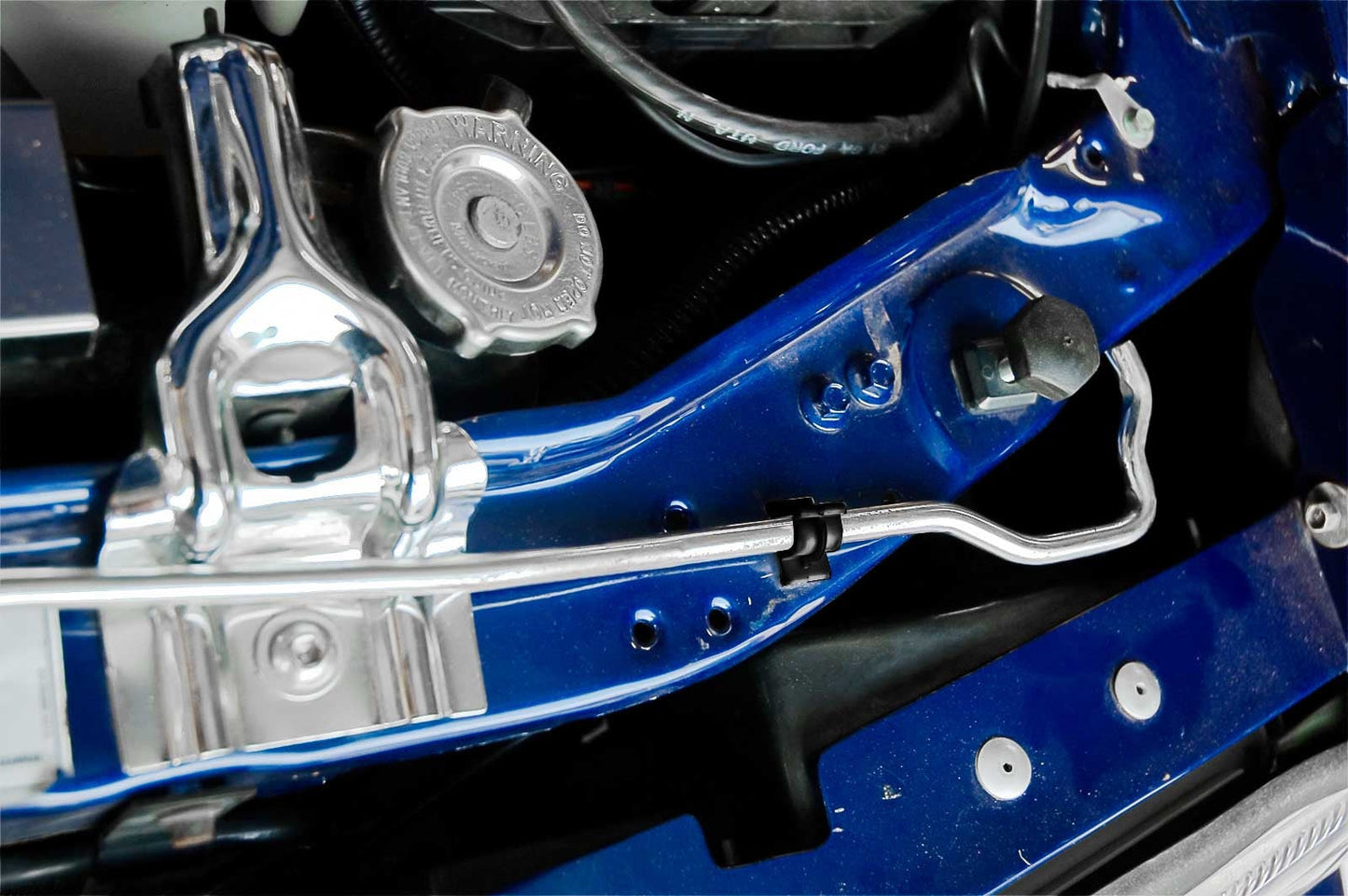 1979-1998 Mustang Black Plastic Hood Lift Prop Rod Clip Holder Replacment