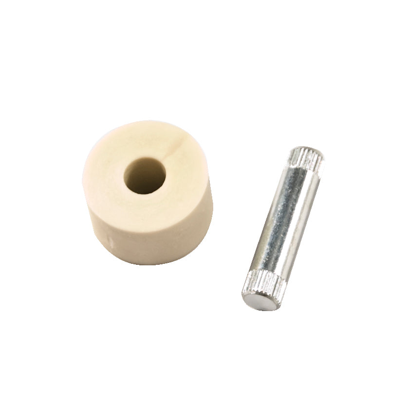 1983-1993 Ford Mustang Lower Door Hinge Hardware Roller & Pin Assembly