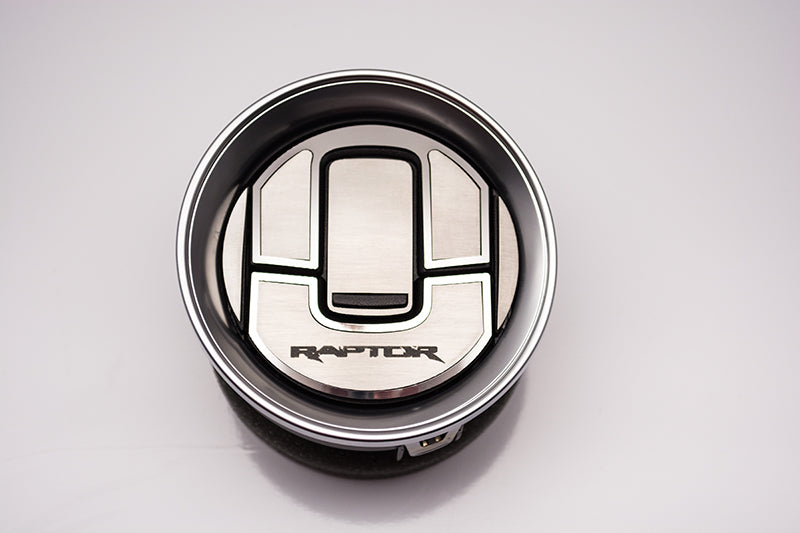 2010-2014 Ford Raptor A/C Deluxe Vent Trim Covers w/ Etched "Raptor" Lettering
