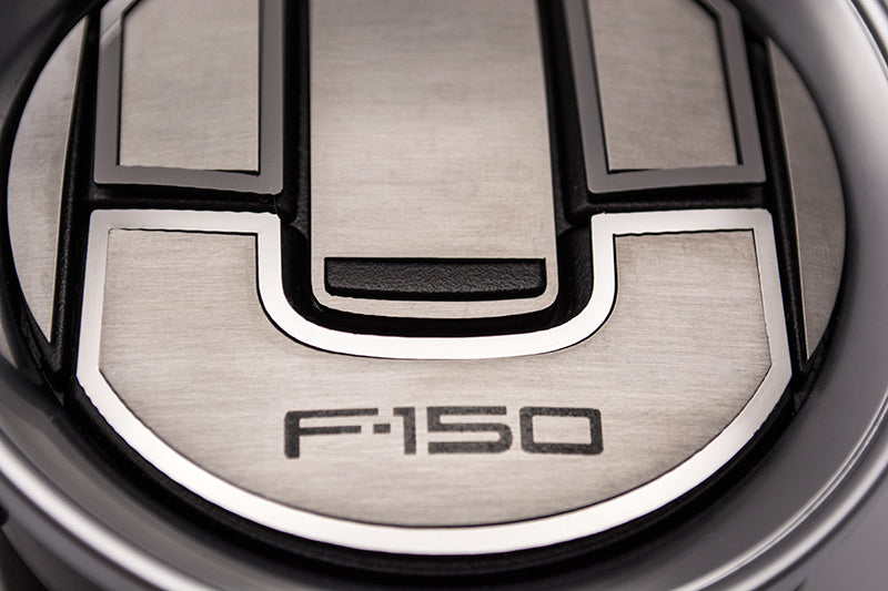 2010-2014 Ford F-150 Stainless Steel A/C Vent Trim Covers w Etched Lettering