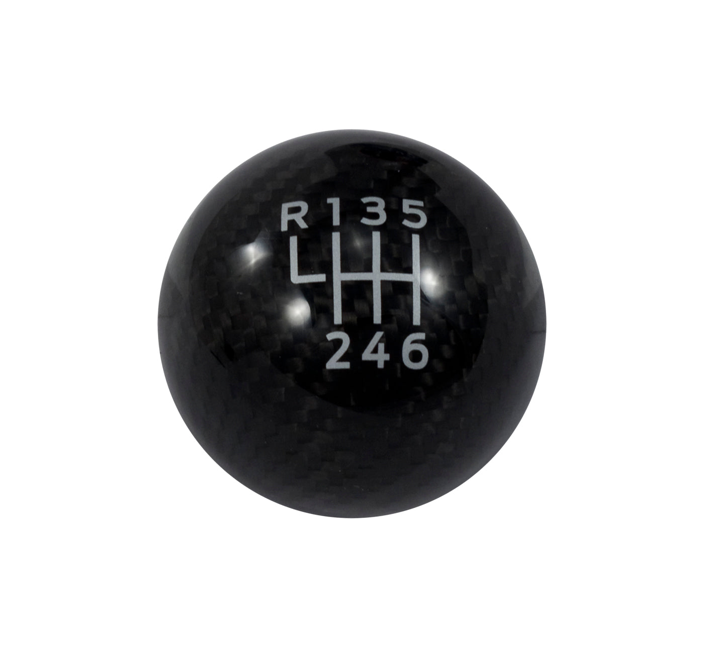 2015-2023 Mustang OEM Ford Carbon Fiber 6 Speed Shift Shifter Ball Knob Black