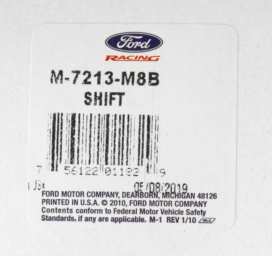 2015-2023 Mustang OEM Genuine Ford Bullitt White 6 Speed Shift Shifter Knob Ball