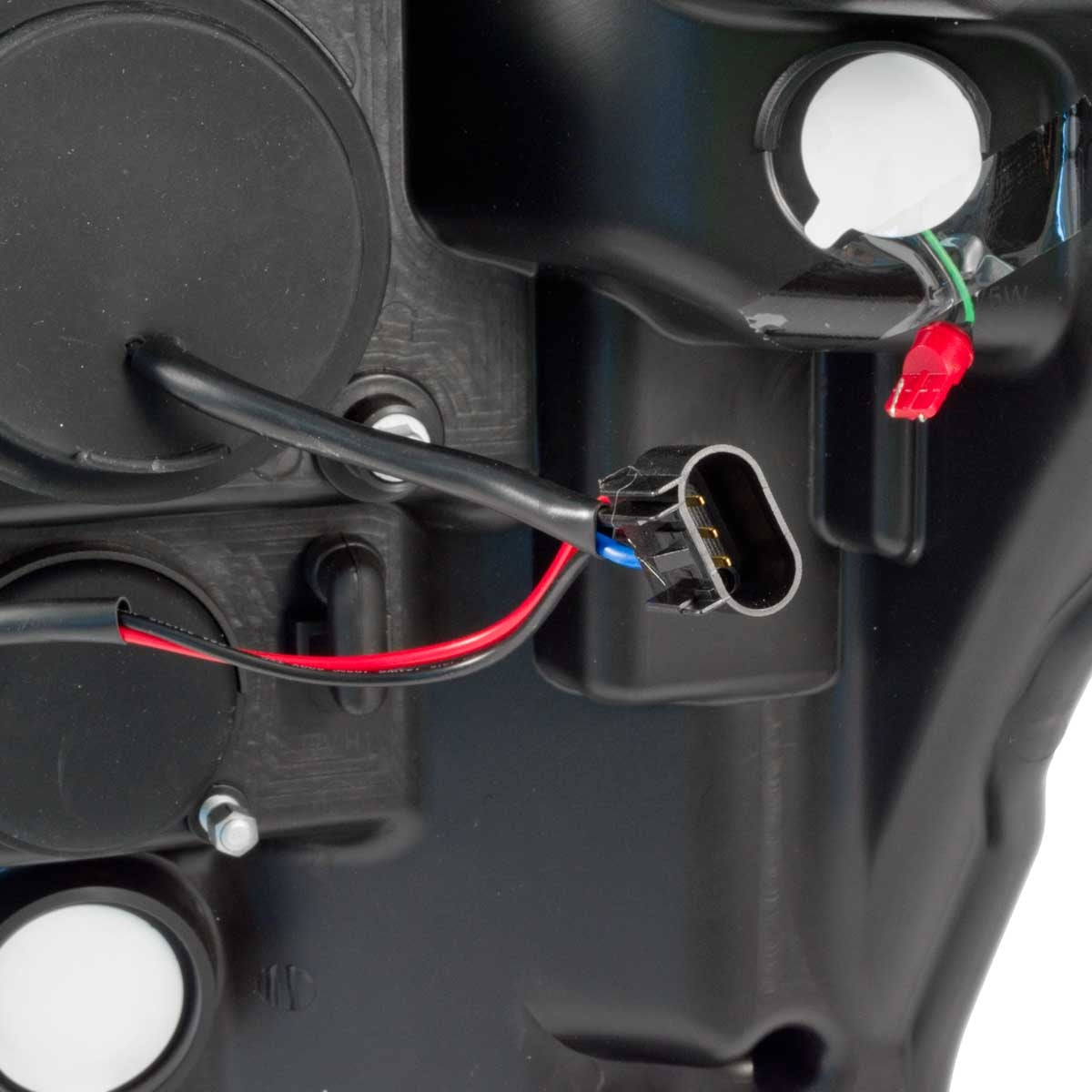 2011-2016 Ford F250 F350 Super Duty RECON Smoked OLED Halo Projector Headlights