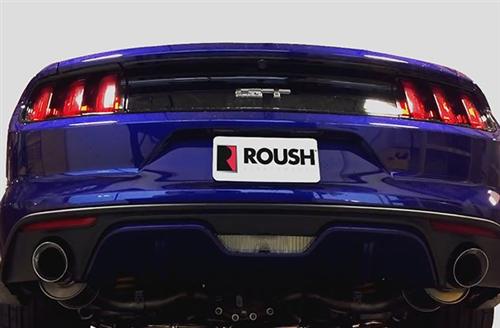 2015-2017 Mustang GT 5.0 V8 Roush Axle Back Exhaust, Cold Air Intake & X-Pipe