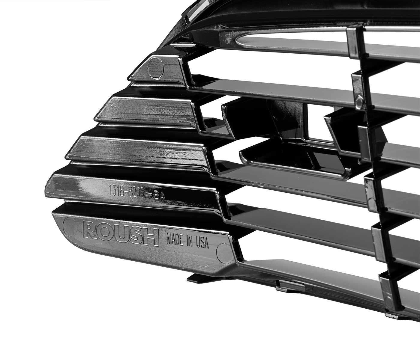 2018-2023 Ford Mustang Roush 422275 Front Upper Fascia Grille w/ Emblem