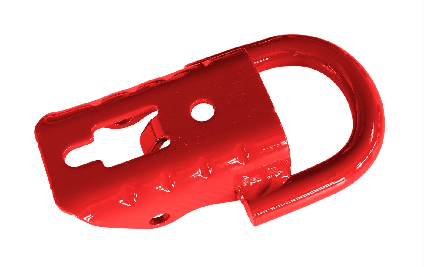2015-2023 F150 Ford Performance M-18954-F15R Red Steel Front Tow Hooks Pair