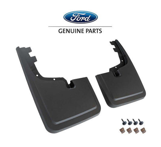 2021 Ford F-150 Ford OEM ML3Z-16A550-AA Black Front Mud Flaps Splash Guards