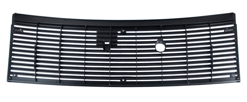 1983-1993 Ford Mustang Black Cowl Vent Grille Cover w/ Hardware (6 Screws)