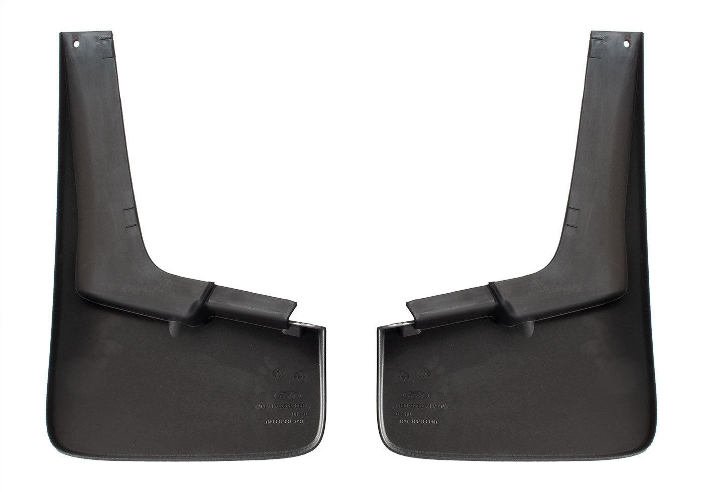 2019-2023 Ford Ranger OEM Black Front & Rear Mud Flaps Splash Guards - Set of 4