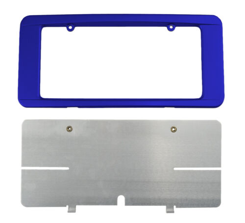 C6 Corvette Custom Painted Rear License Plate Frame - Lemans Blue 19U WA933L GTS