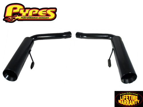 2010-2014 Camaro 6.2 V8 Black Axle Back Exhaust Pype Bomb System SGF53B