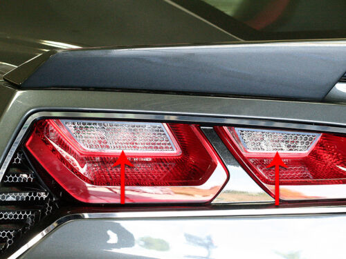 C7 Corvette Stingray Rear Taillight Tail Light Back Up Reverse Light Grilles