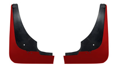 C5 Corvette 2pc Rear Splash Guard Mud Flaps - Anniversary Red 94 94U WA820K