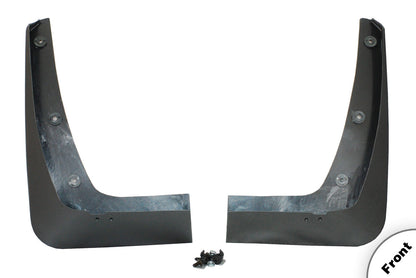 2005-2013 C6 Corvette Front & Rear Unpainted Splash Guards Mud Flaps - 4pc Set