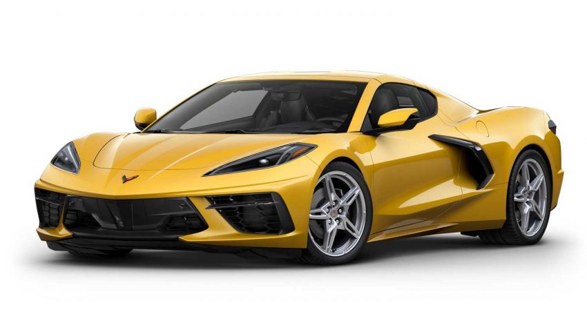 2025 Corvette C8 GM Touch Up Paint Competition Yellow GBK WA233K