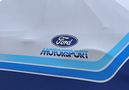 1984-1986 ASC McLaren Mercury Capri M-19412-FOX Ford Motorsport Indoor Car Cover Blue