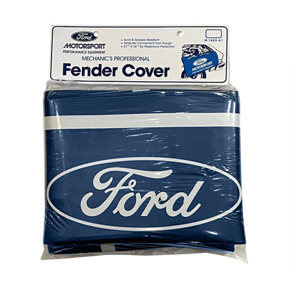 1979+ Mustang Ford Motorsport Anti Scratch 34" Vinyl Fender Cover Protector Blue