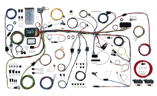1964.5-1966 Ford Mustang American Autowire 510125 Complete Wiring Harness Classic Update Kit