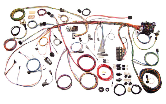 1969 Ford Mustang American Autowire 510177 Complete Wiring Harness Classic Update Kit