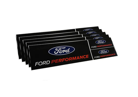 Ford Performance Logo Deal Sticker Sheet - 5 Pack