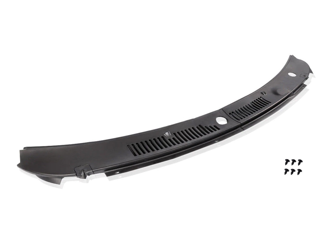 1999-2004 Ford Mustang 2pc Cowl Vent Windshield Wiper Grille Panel Cover w Retainers