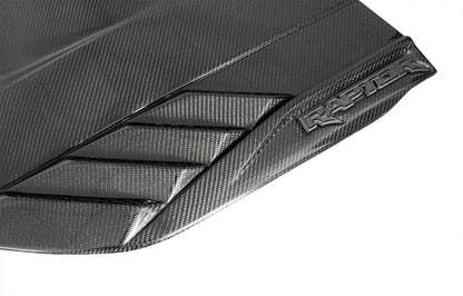 2022-2024 Bronco Raptor Ford Performance M-16628-BG Carbon Fiber Hood Vent Gloss Finish