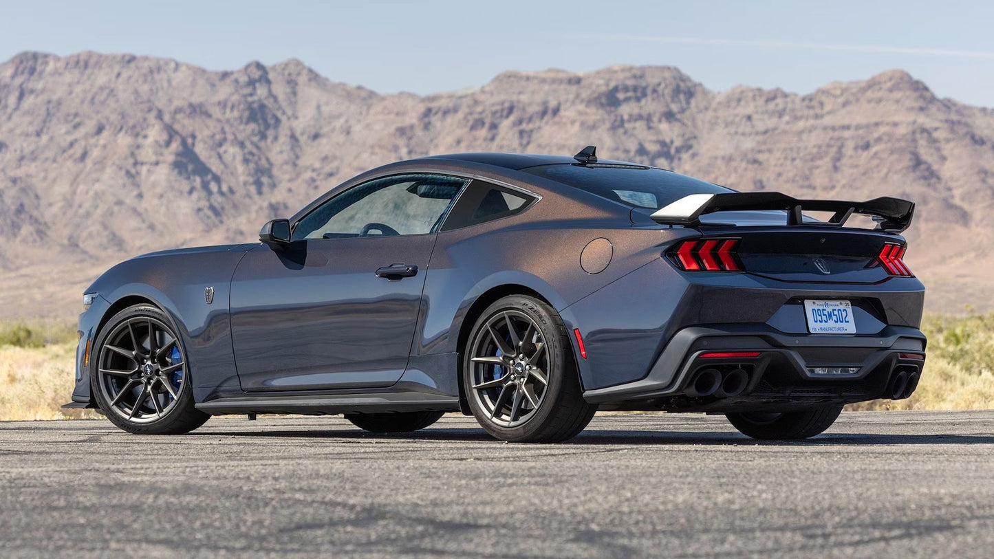 2024-2025 Mustang Dark Horse Performance Pack OEM Wickerbill Gurney Flap Spoiler - Gloss Black