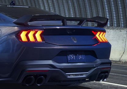 2024-2025 Mustang Dark Horse Performance Pack OEM Wickerbill Gurney Flap Spoiler - Gloss Black